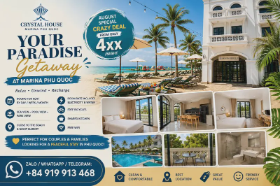 Căn hộ for Rent in Crystal House, Marina Phu Quoc, Marina Phú Quốc, Phú Quốc, ₫1,300,000 / mo, photo
