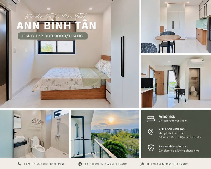 Căn hộ for Rent in Nha Trang, ₫7,000,000 / mo, photo